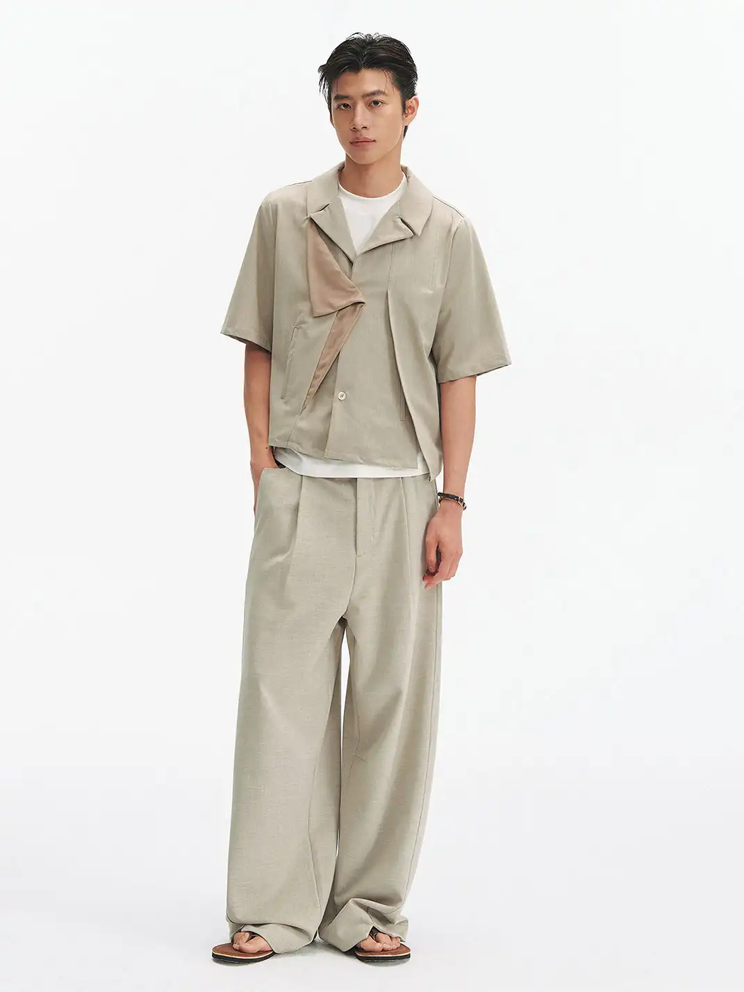 TAICHIISM | Stand Collar Multi-style Shirt