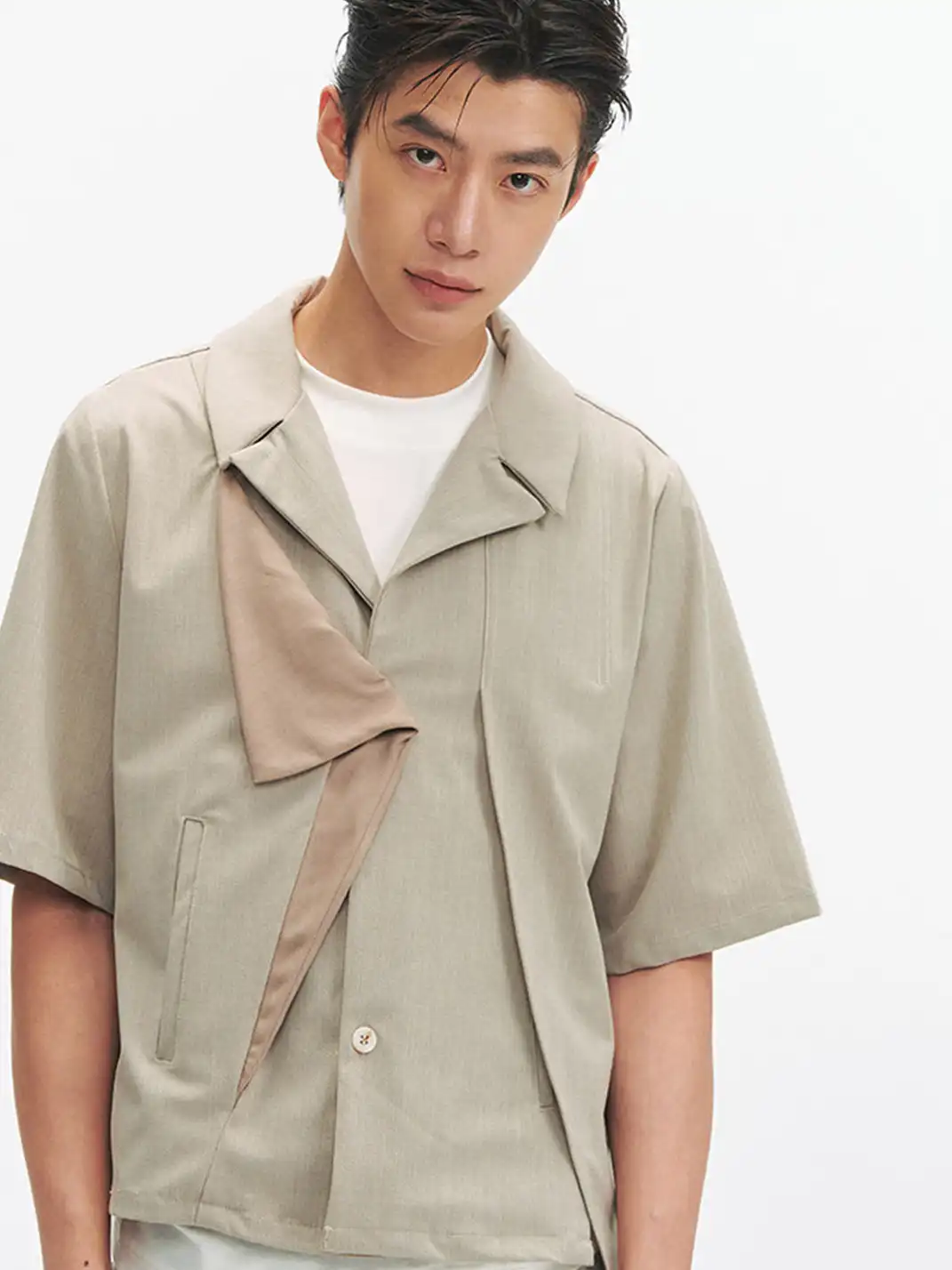 TAICHIISM | Stand Collar Multi-style Shirt