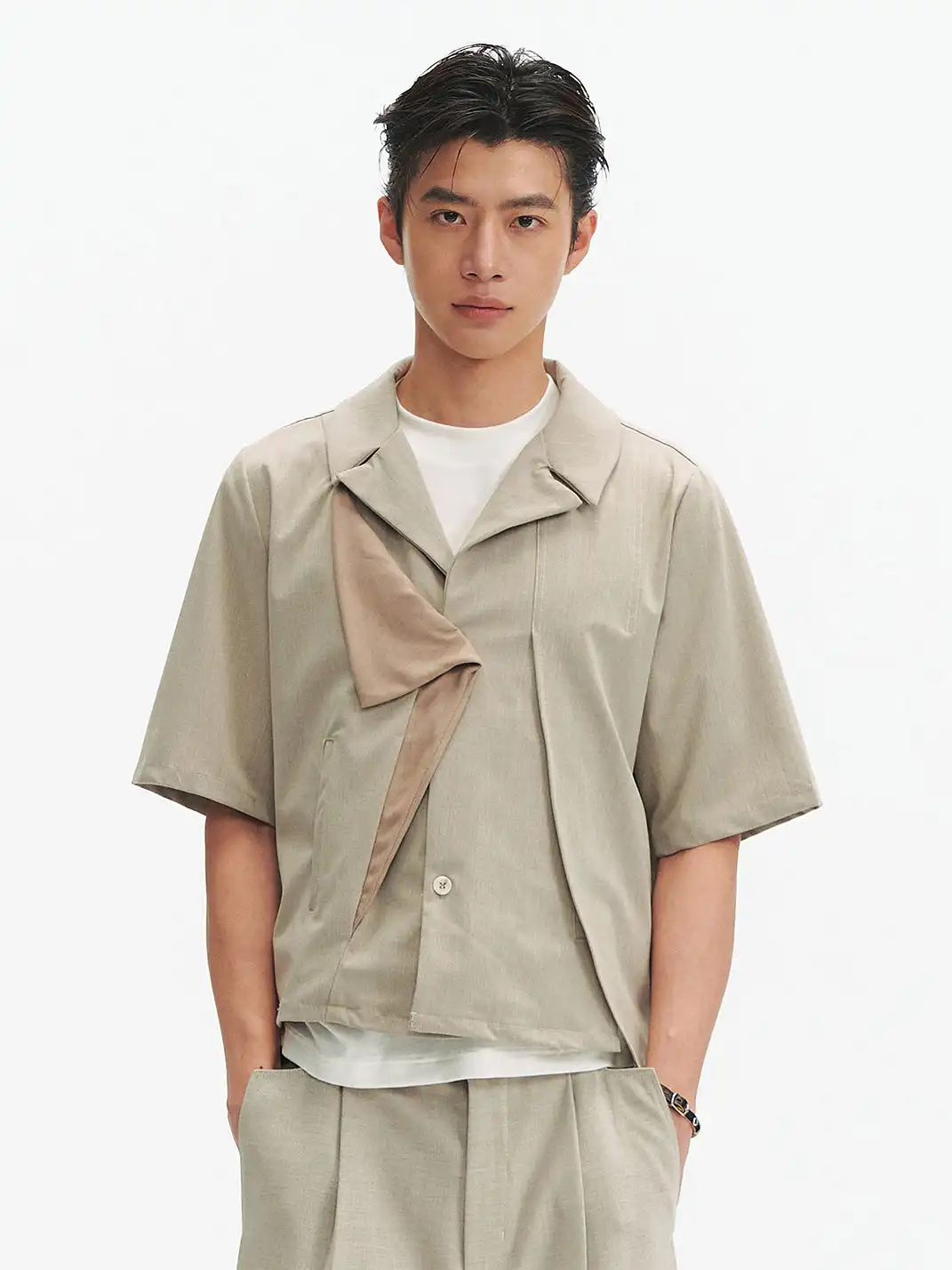 TAICHIISM | Stand Collar Multi-style Shirt