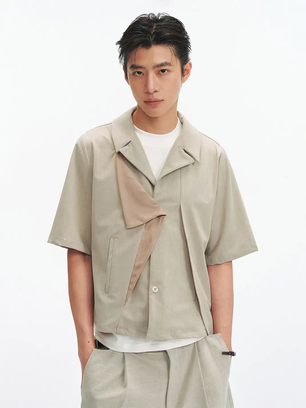 TAICHIISM | Stand Collar Multi-style Shirt