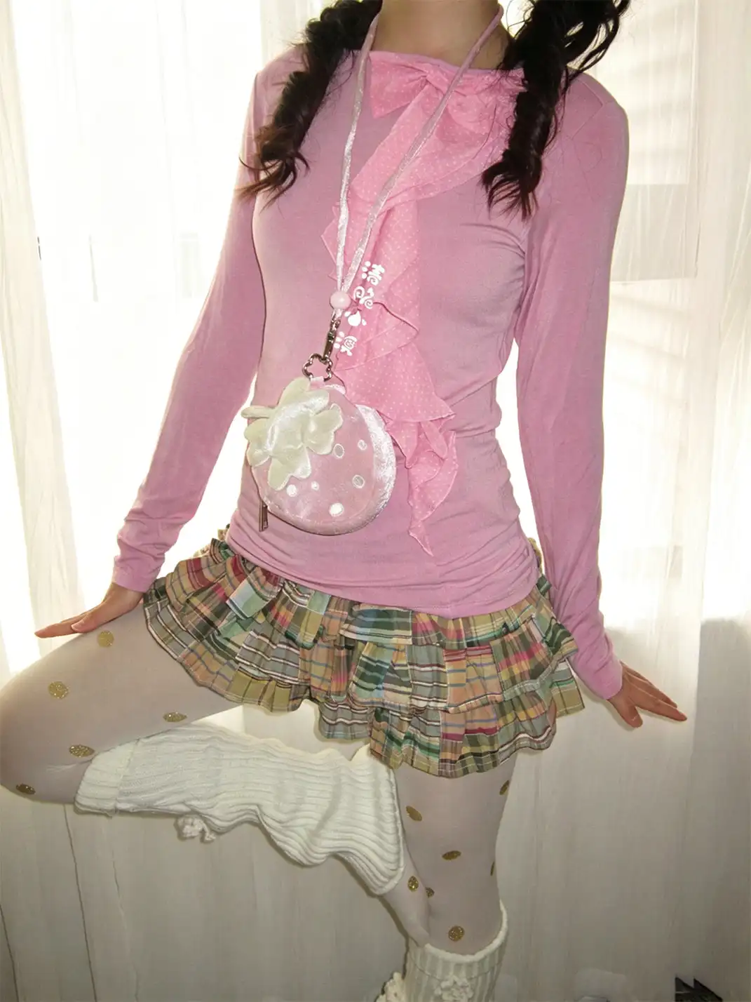 CRS | Strawberry Coin Purse Multi-purpose Hanging Bag