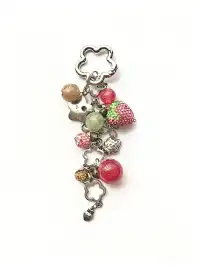 CRS | Shiny Strawberry Shaped Metal Charm