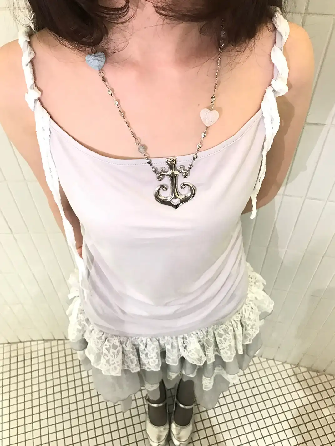 CRS | Metal Anchor Shaped Necklace