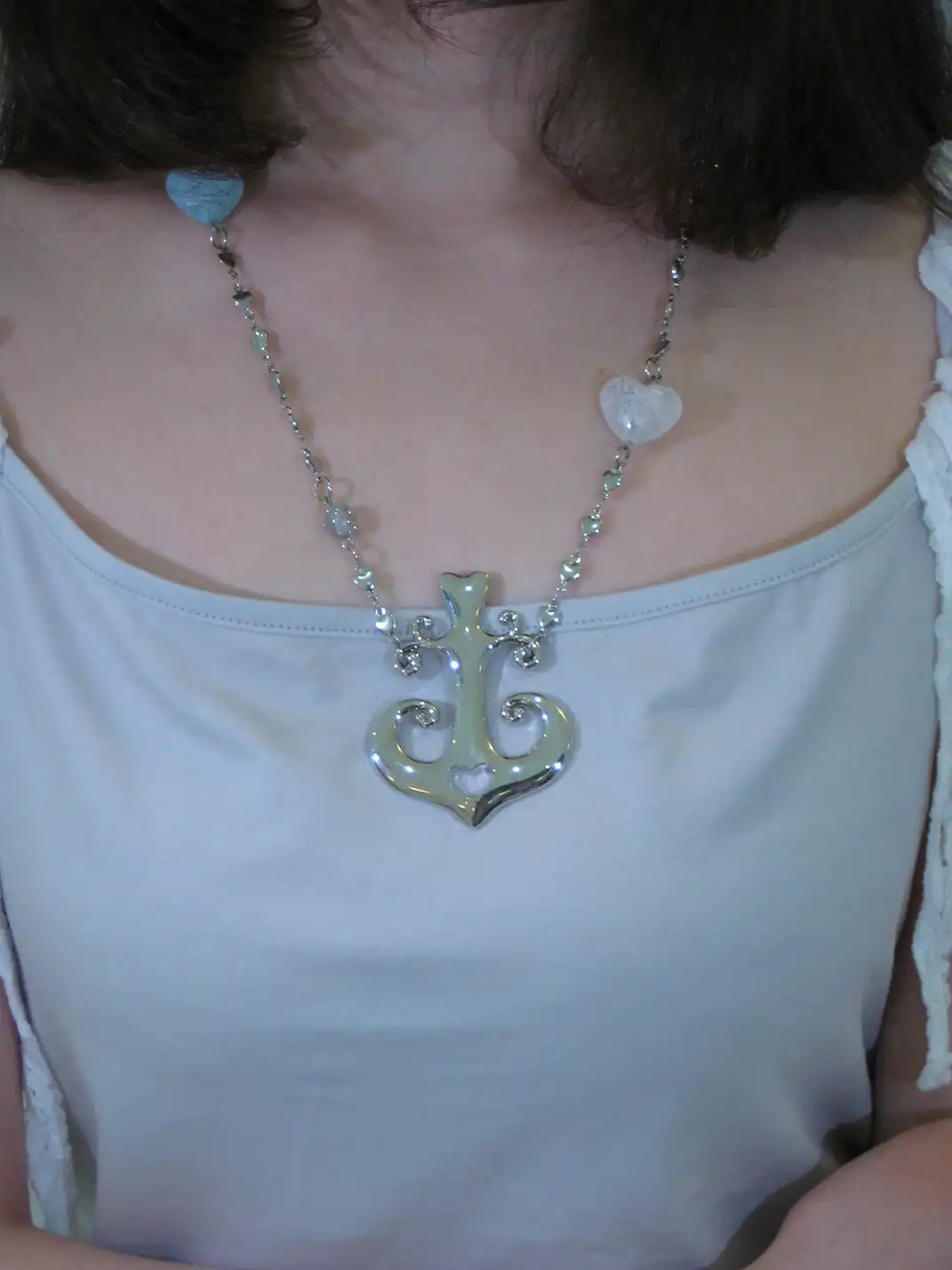 CRS | Metal Anchor Shaped Necklace
