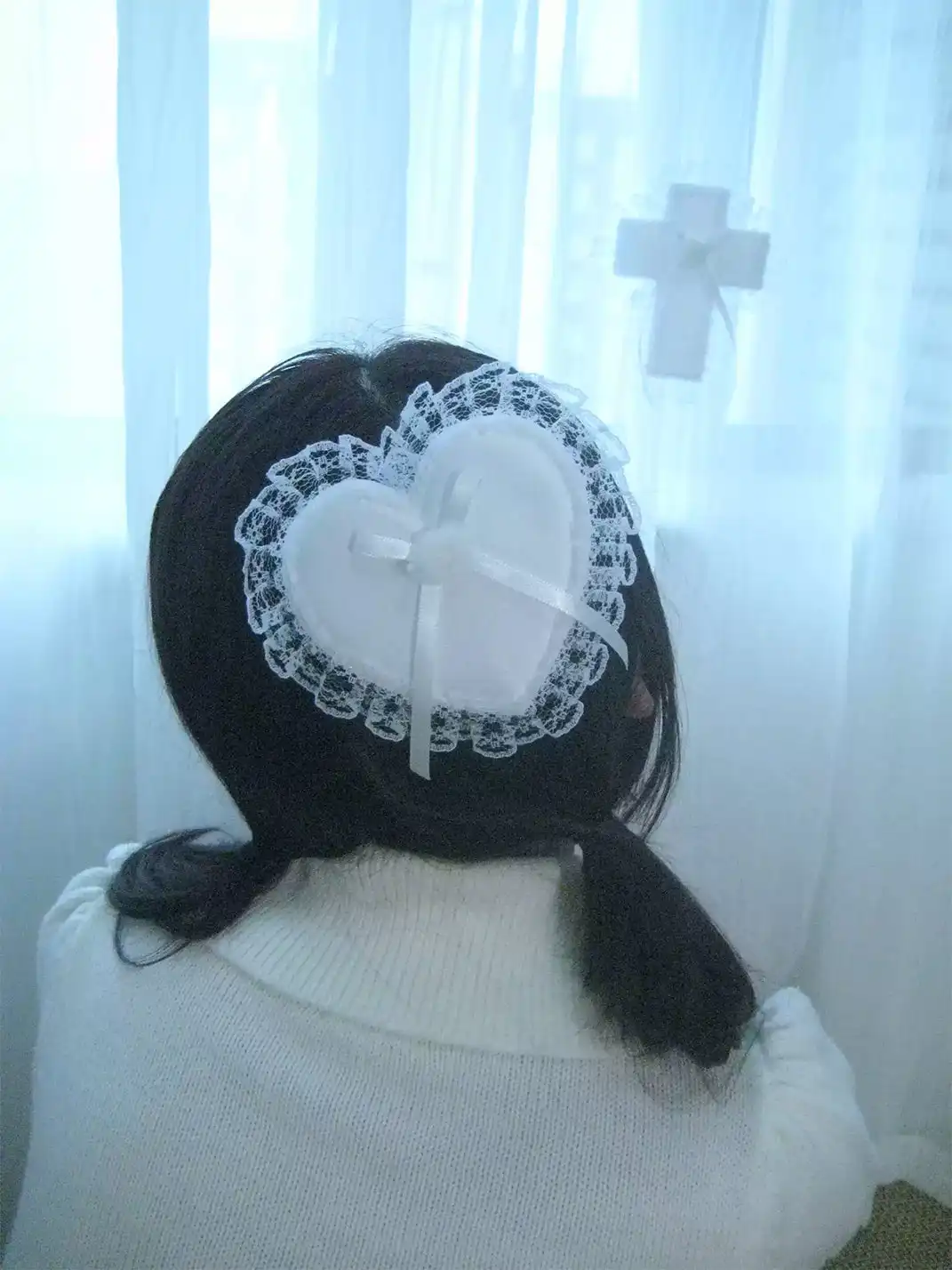 CRS | Cross Heart Hair Clip