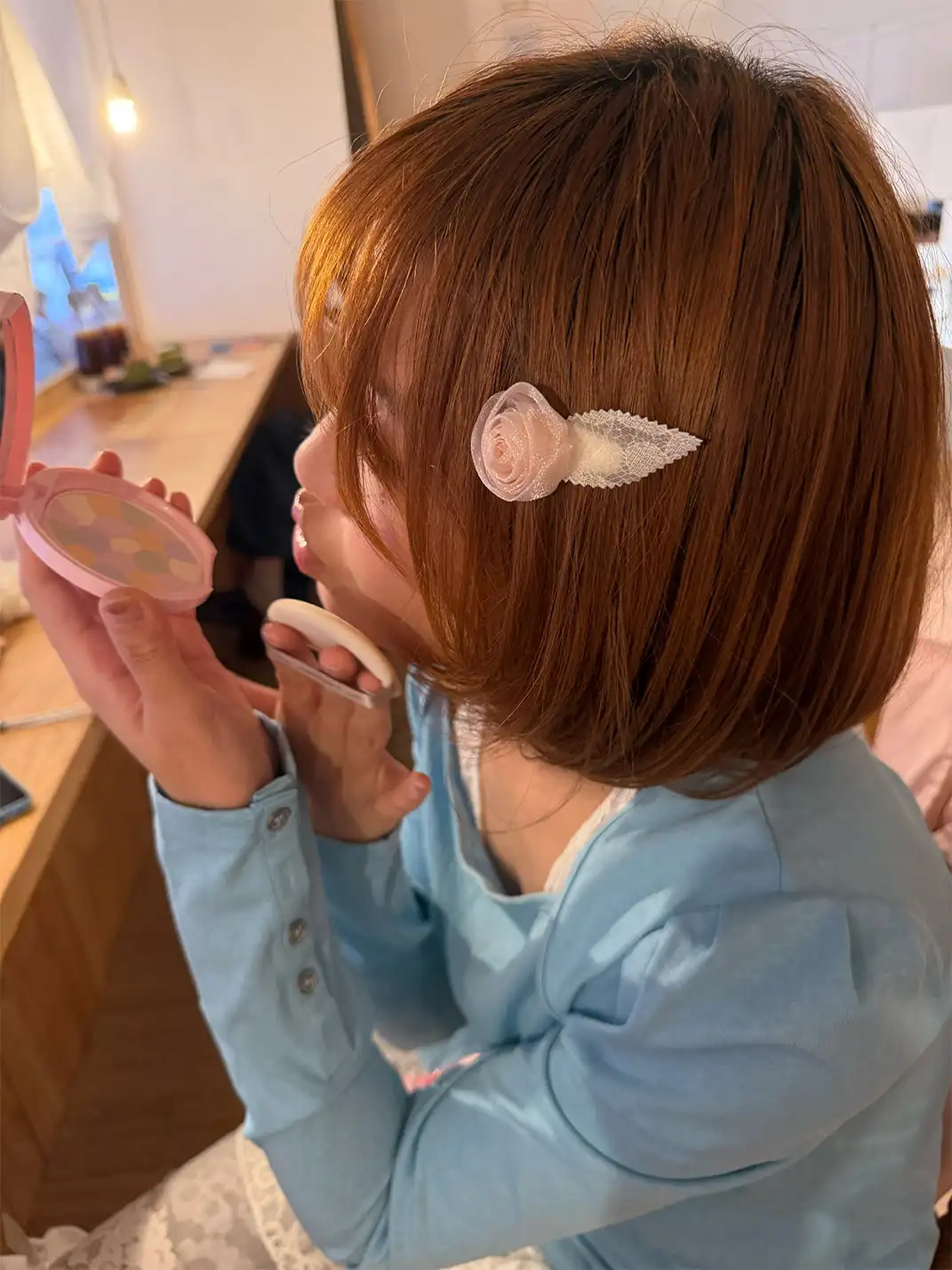 CRS | Lace Rose Hair Clip