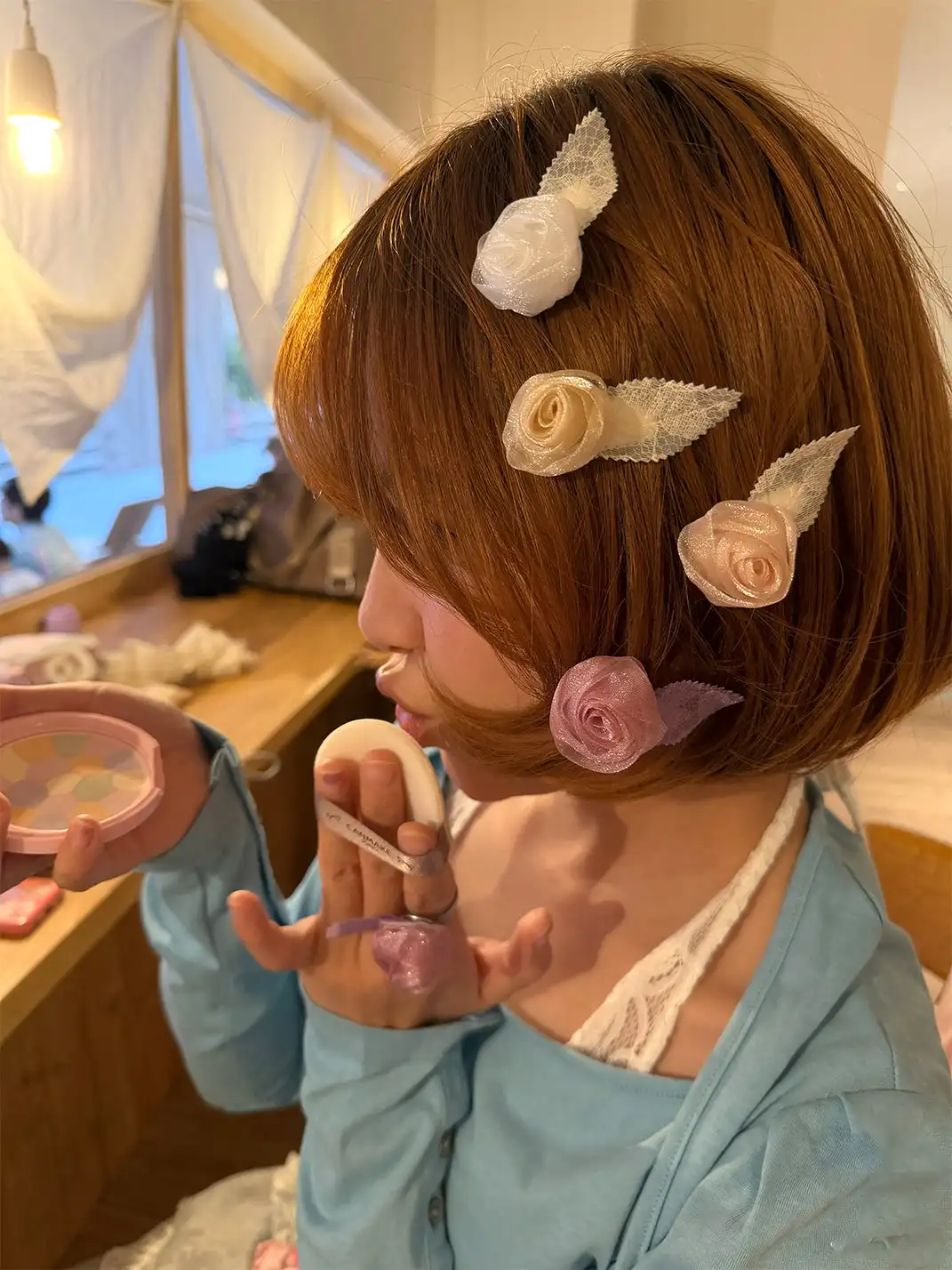 CRS | Lace Rose Hair Clip