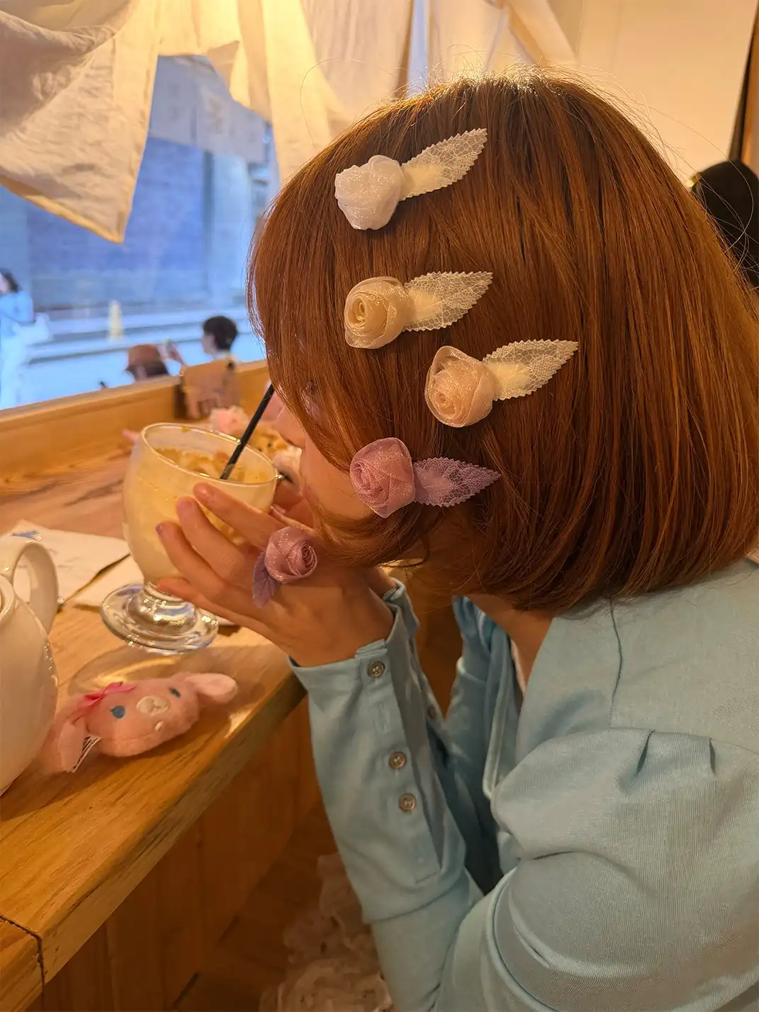 CRS | Lace Rose Hair Clip