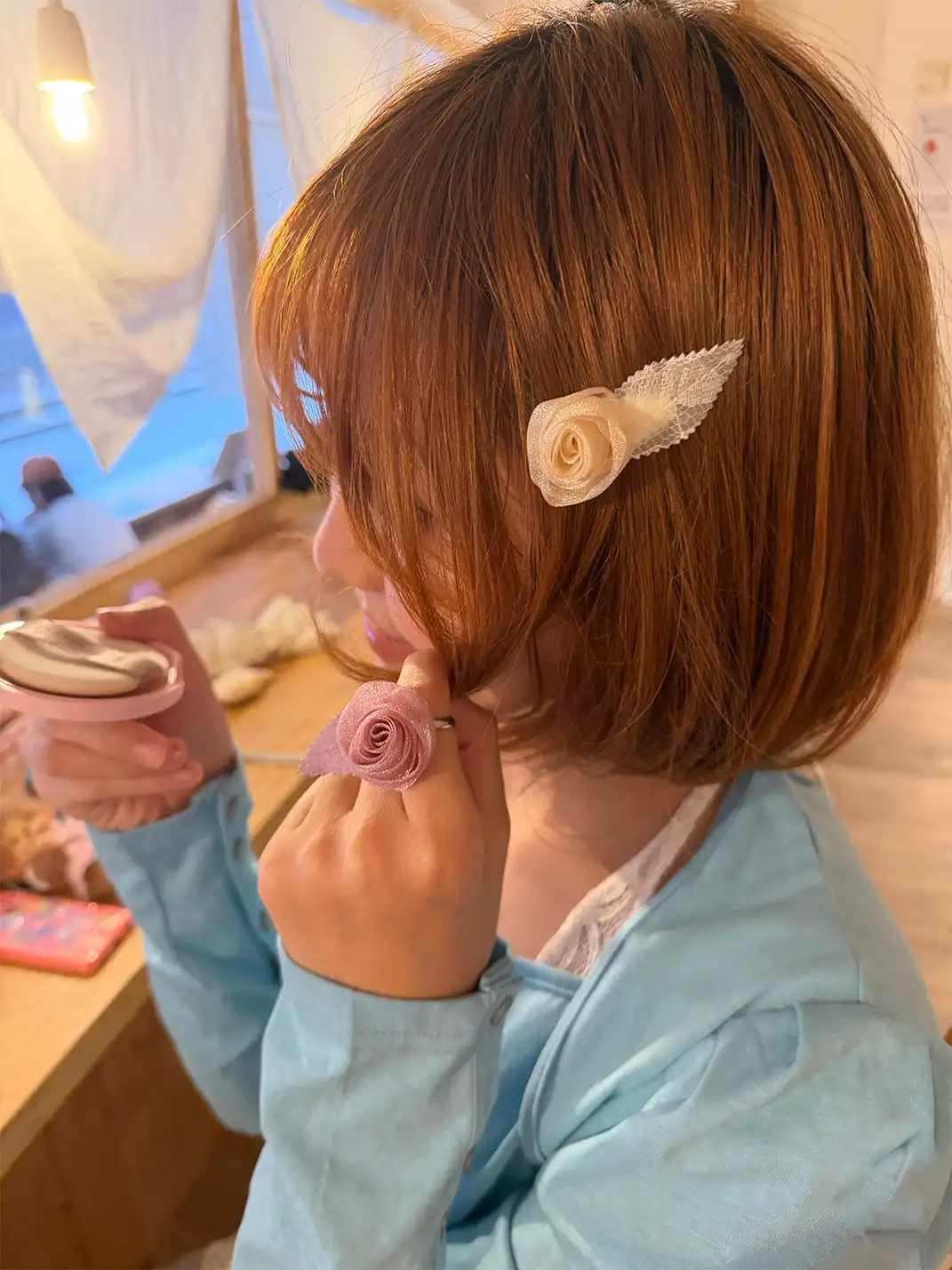 CRS | Lace Rose Hair Clip