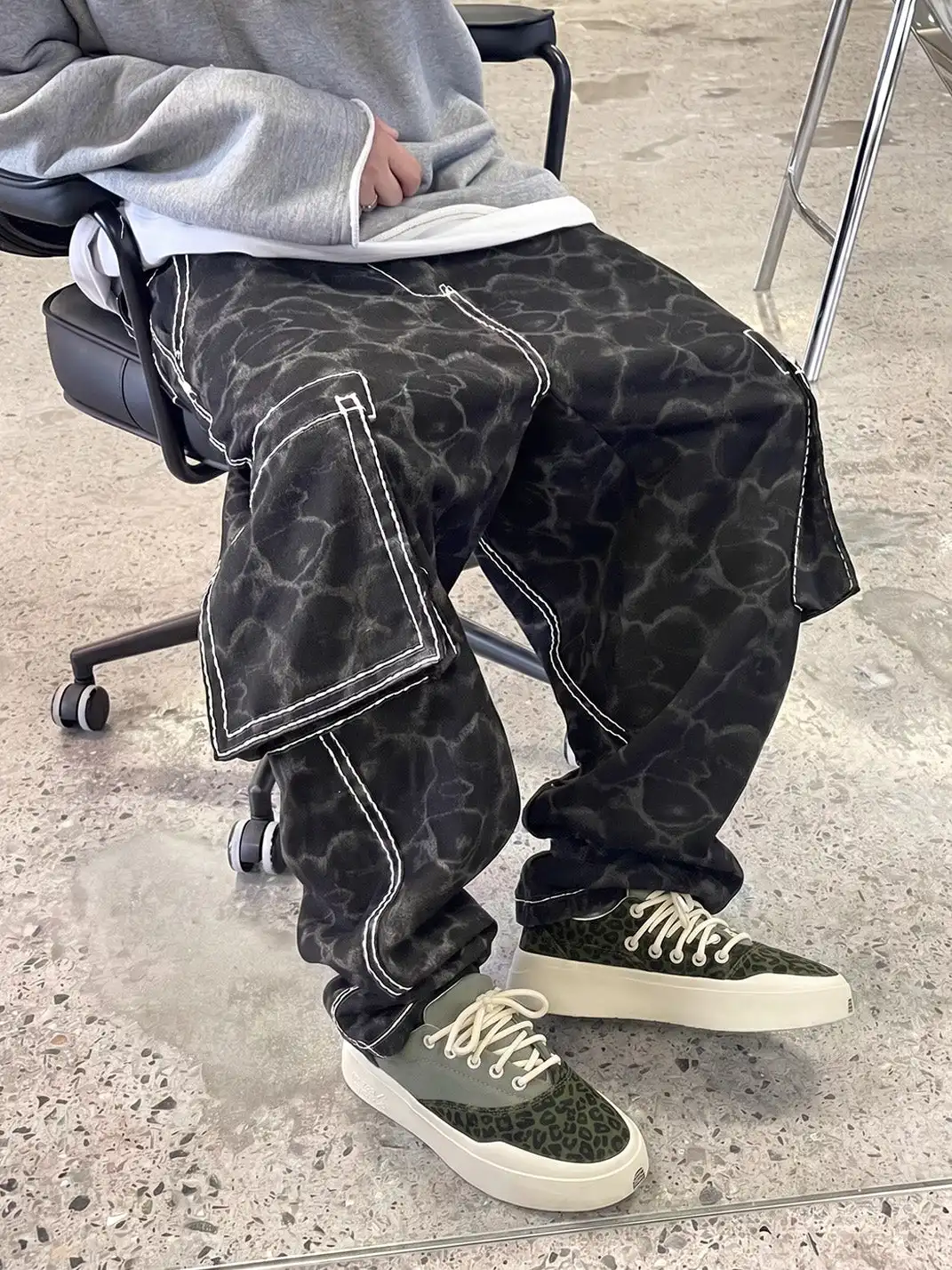 SZB | Leopard Print Breathable Board Shoes