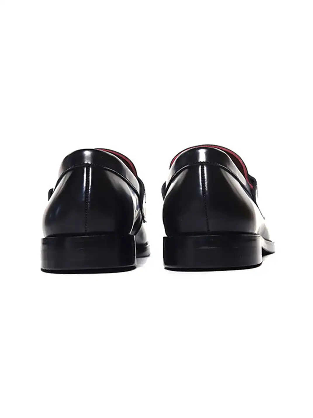 SHENLV | Embossed Cowhide Loafers