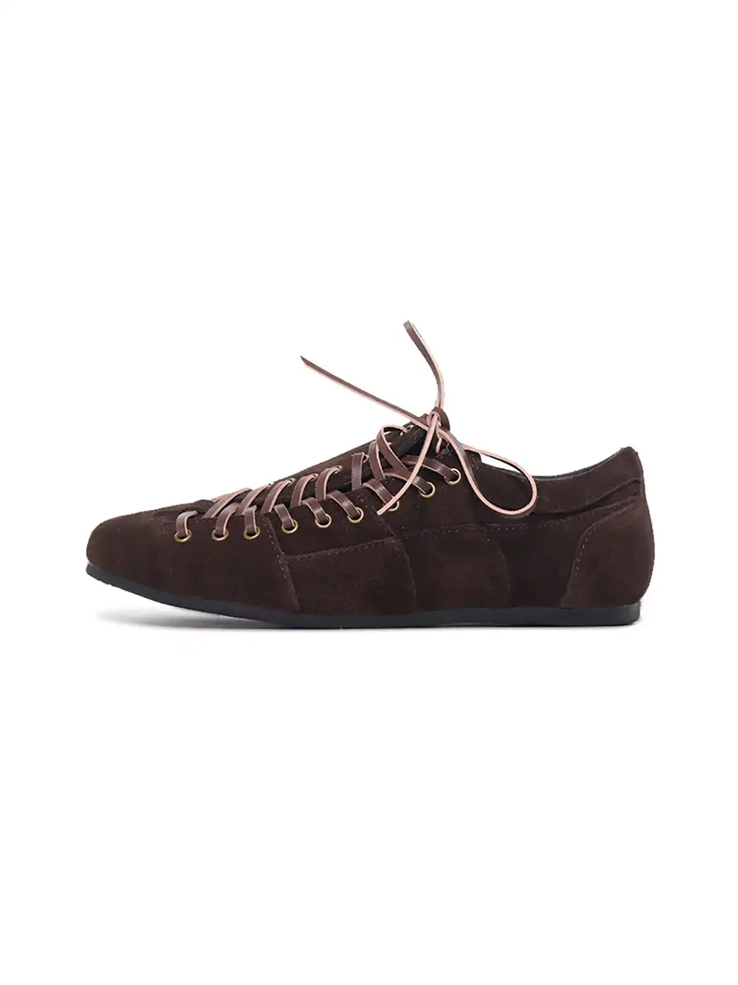 SHENLV | Suede Multi-lace Flat Casual Shoes