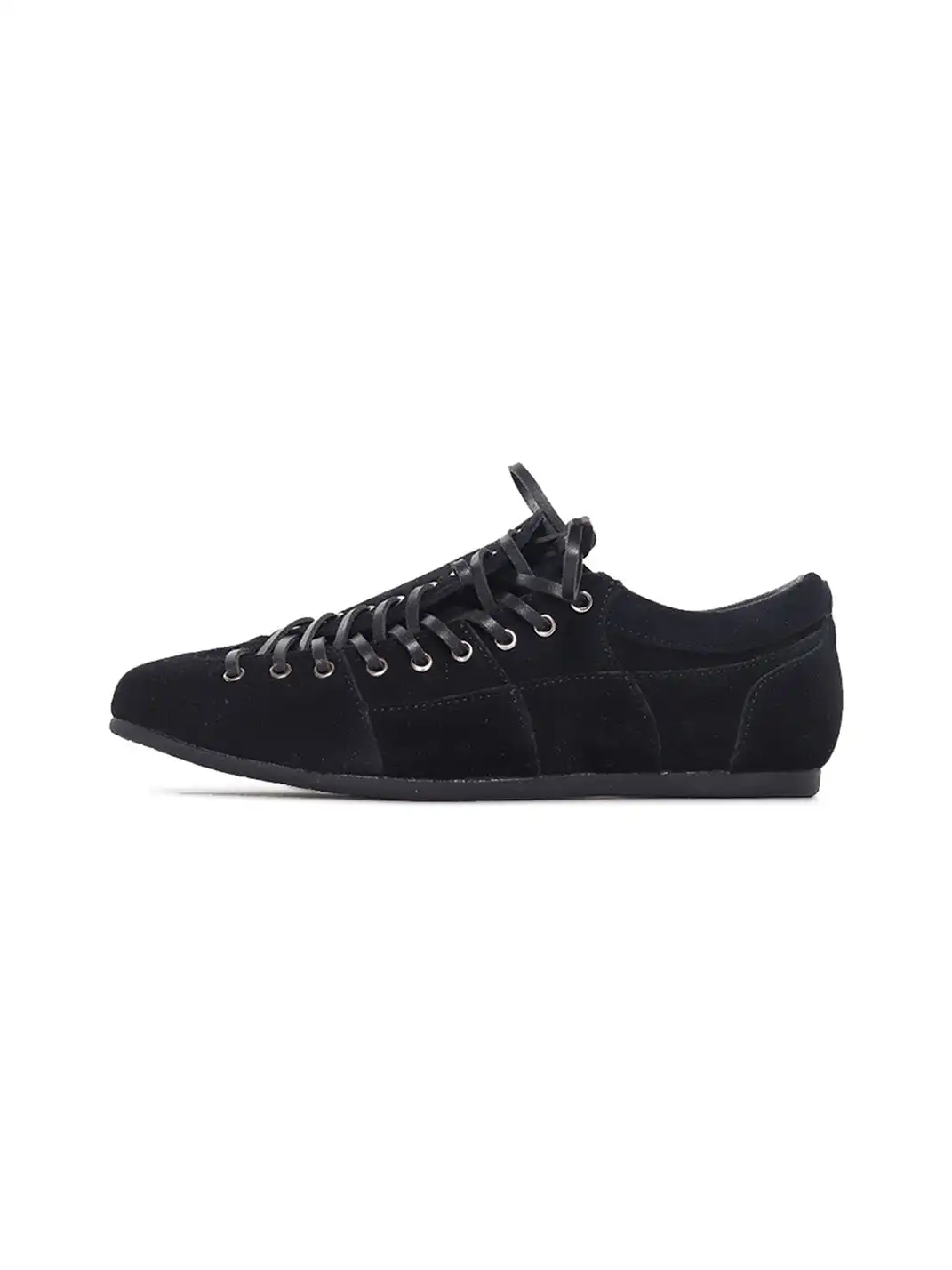 SHENLV | Suede Multi-lace Flat Casual Shoes
