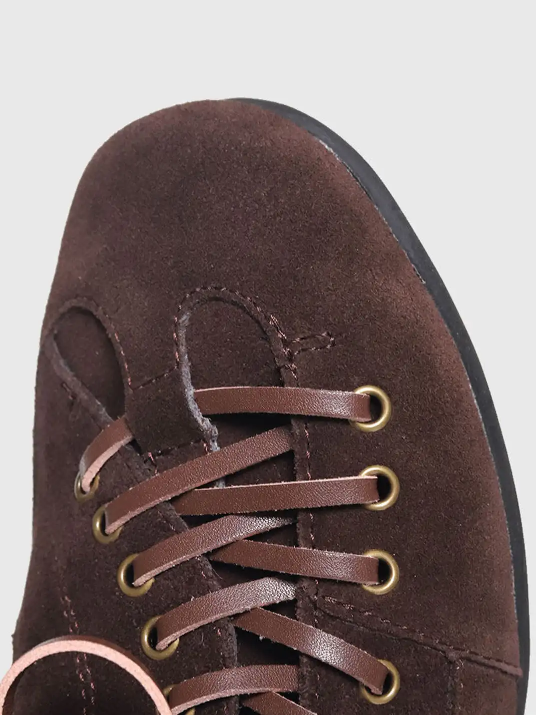 SHENLV | Suede Multi-lace Flat Casual Shoes