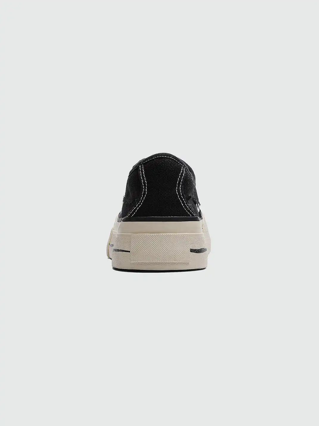 FxwzLee | Asymmetrical Upper Canvas Shoes