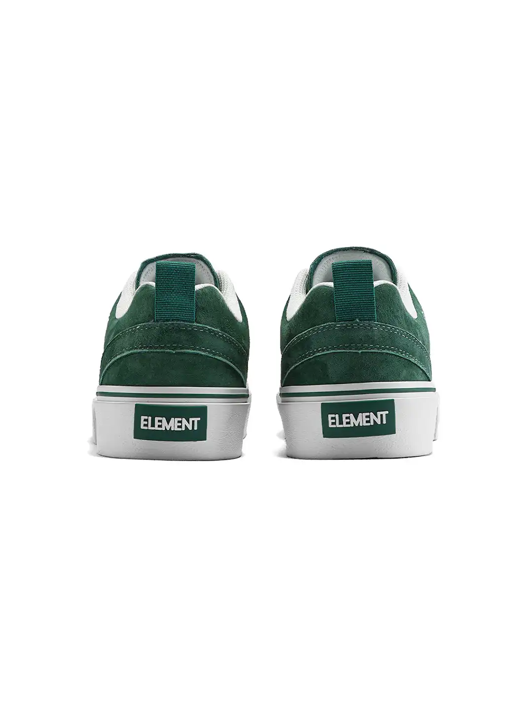 ELEMENT | Green Suede Skate Sneakers