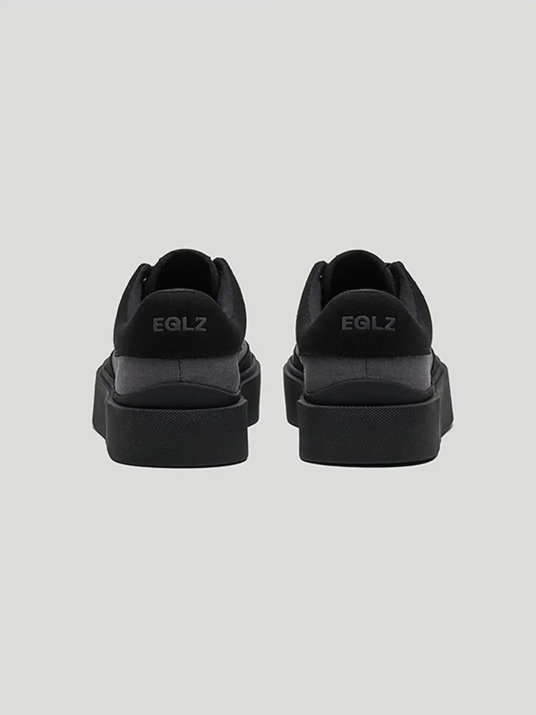 EQLZ | Platform Suede Color Block Casual Sneakers