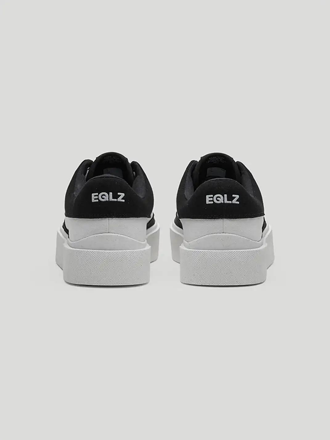 EQLZ | Platform Suede Color Block Casual Sneakers