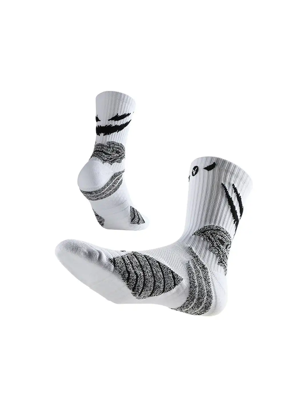 VEIDOORN | Terry Sole High-Top Sports Socks