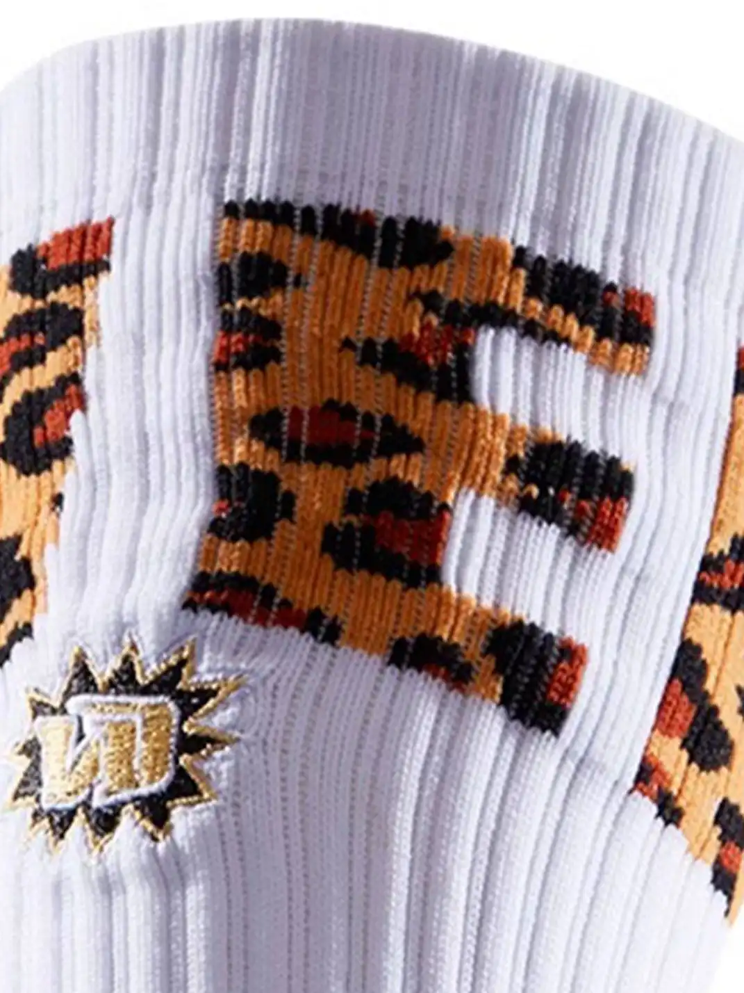 VEIDOORN | Leopard Print Mid-Calf Basketball Socks