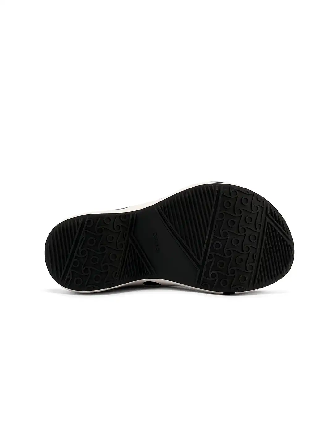 SMILEY | Polka Dot Platform Slippers-White