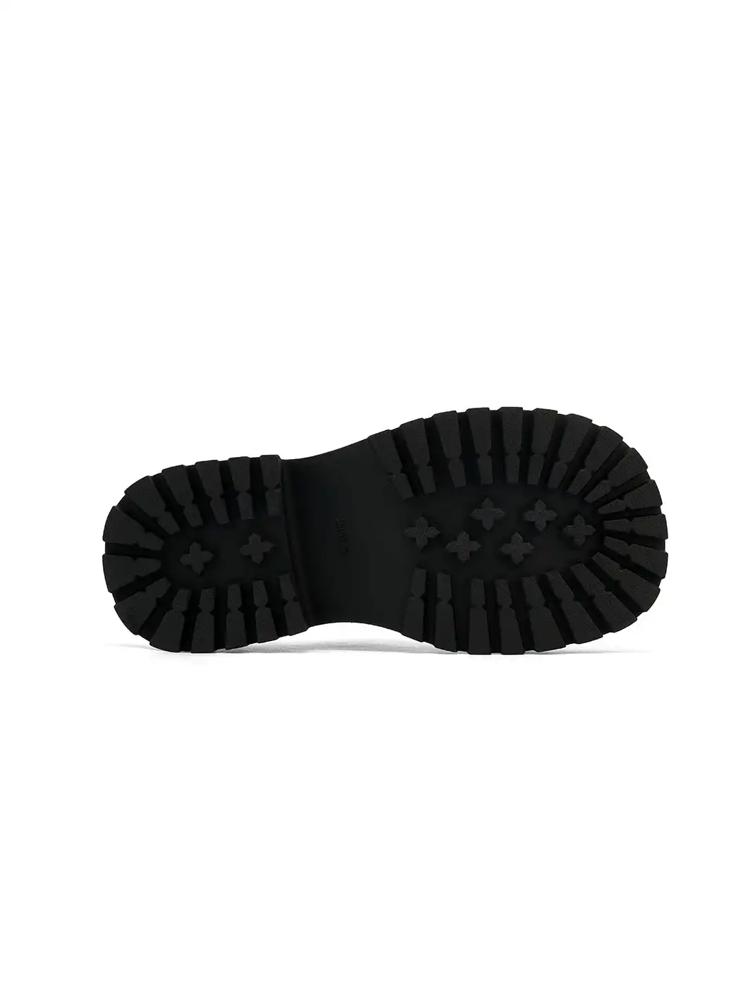 SMILEY | Off-white Polka Dot Mary Jane Platform Shoes With Bow