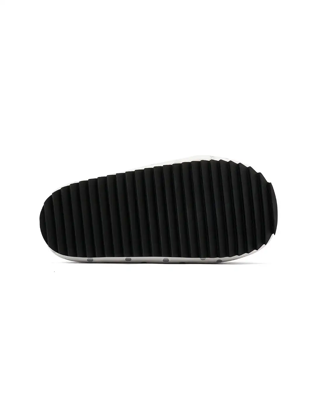 SMILEY | Black Polka Dot Slip-on Platform Clogs
