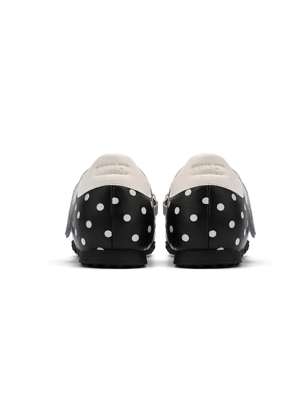 SMILEY | Polka Dot Bow Mary Jane Flat Shoes