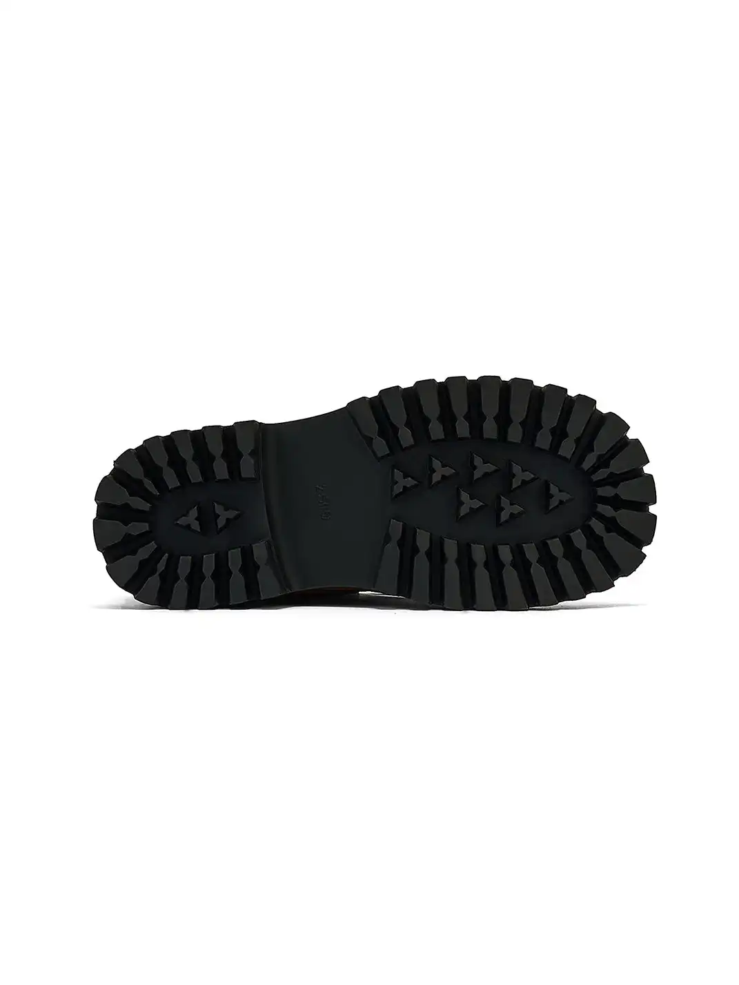 SMILEY | Suede Platform Work Boots-Black