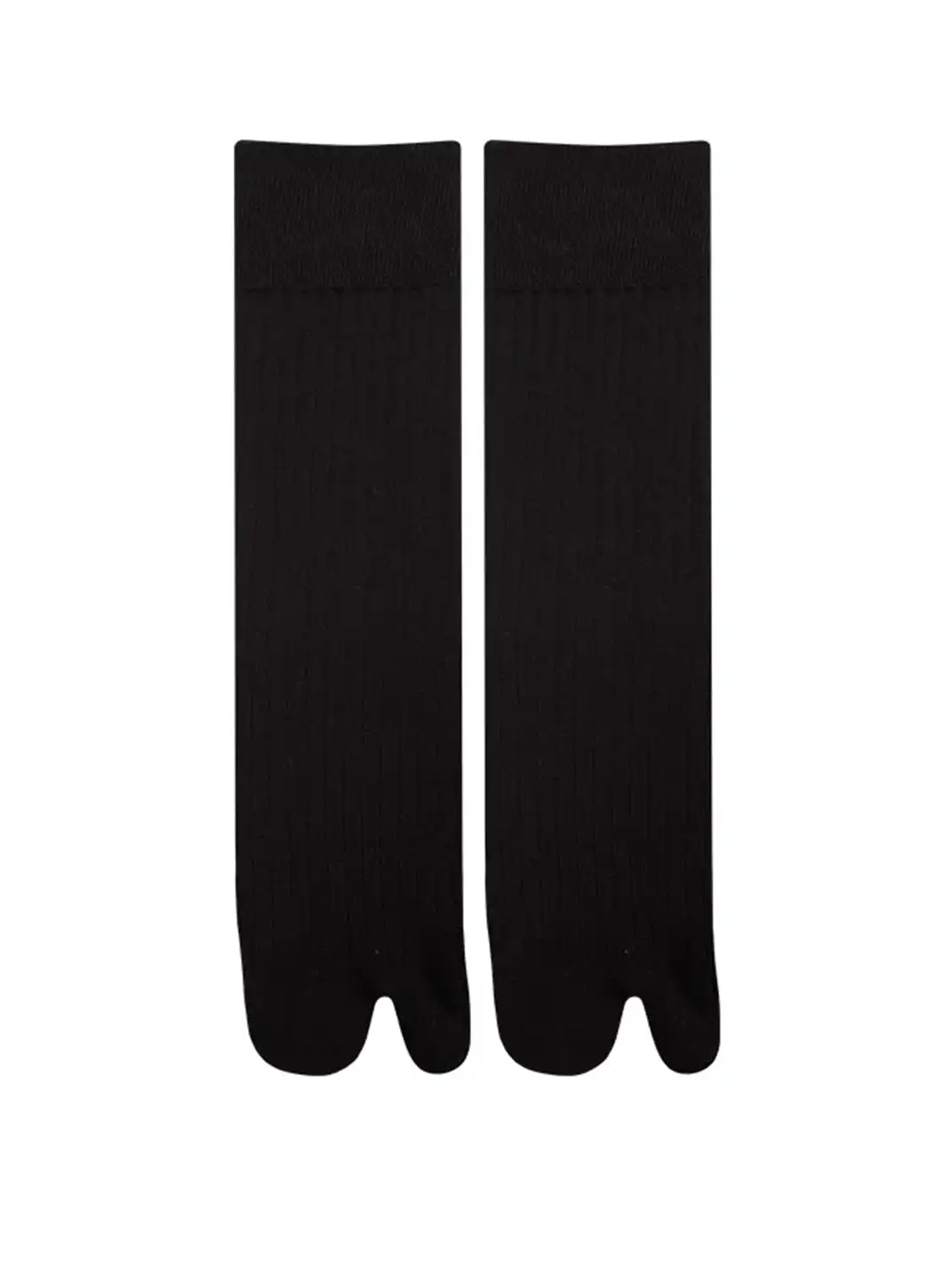 YANG MA | Slim-fit Two-toe Cotton Mid-calf Socks