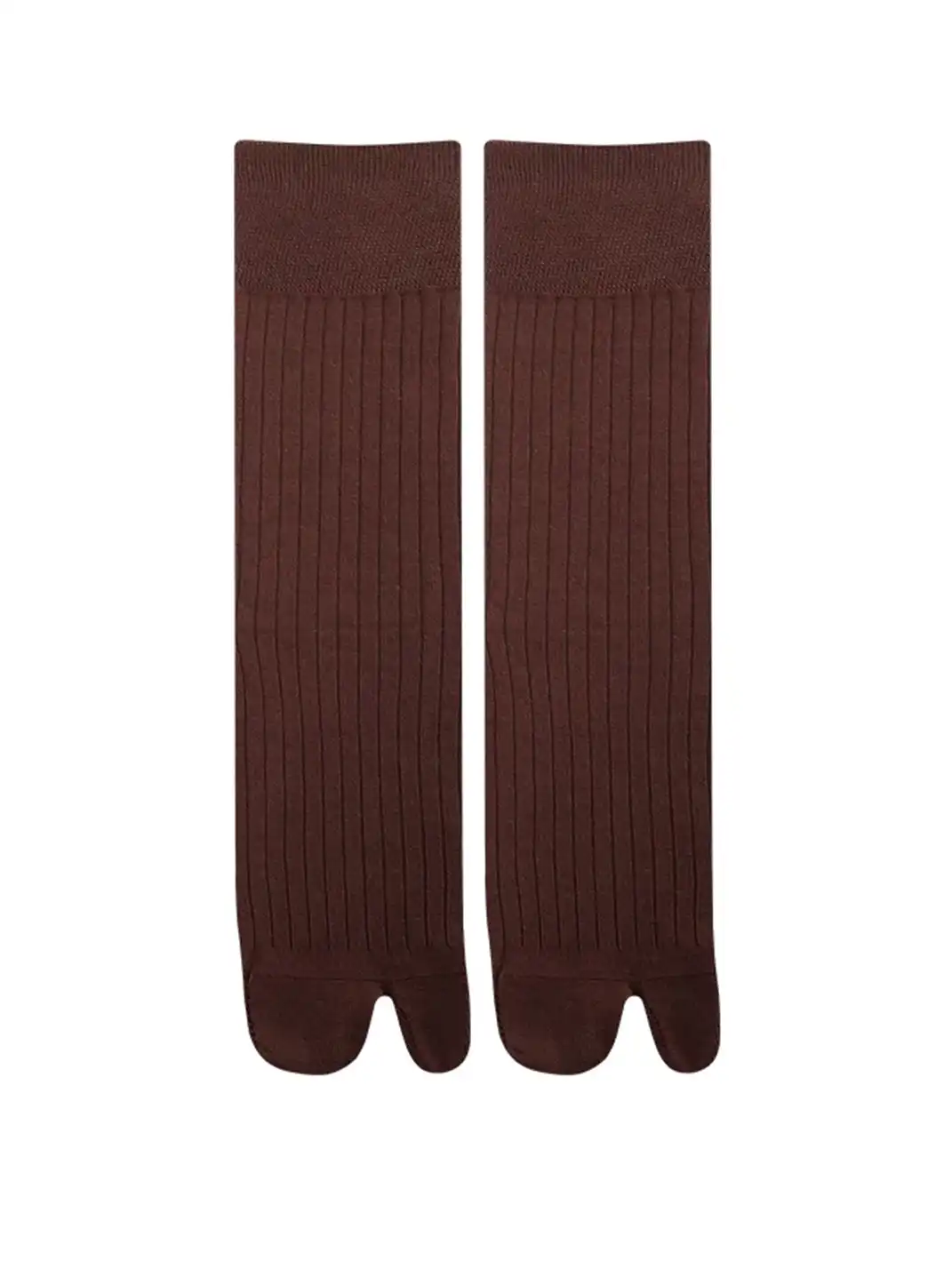 YANG MA | Slim-fit Two-toe Cotton Mid-calf Socks