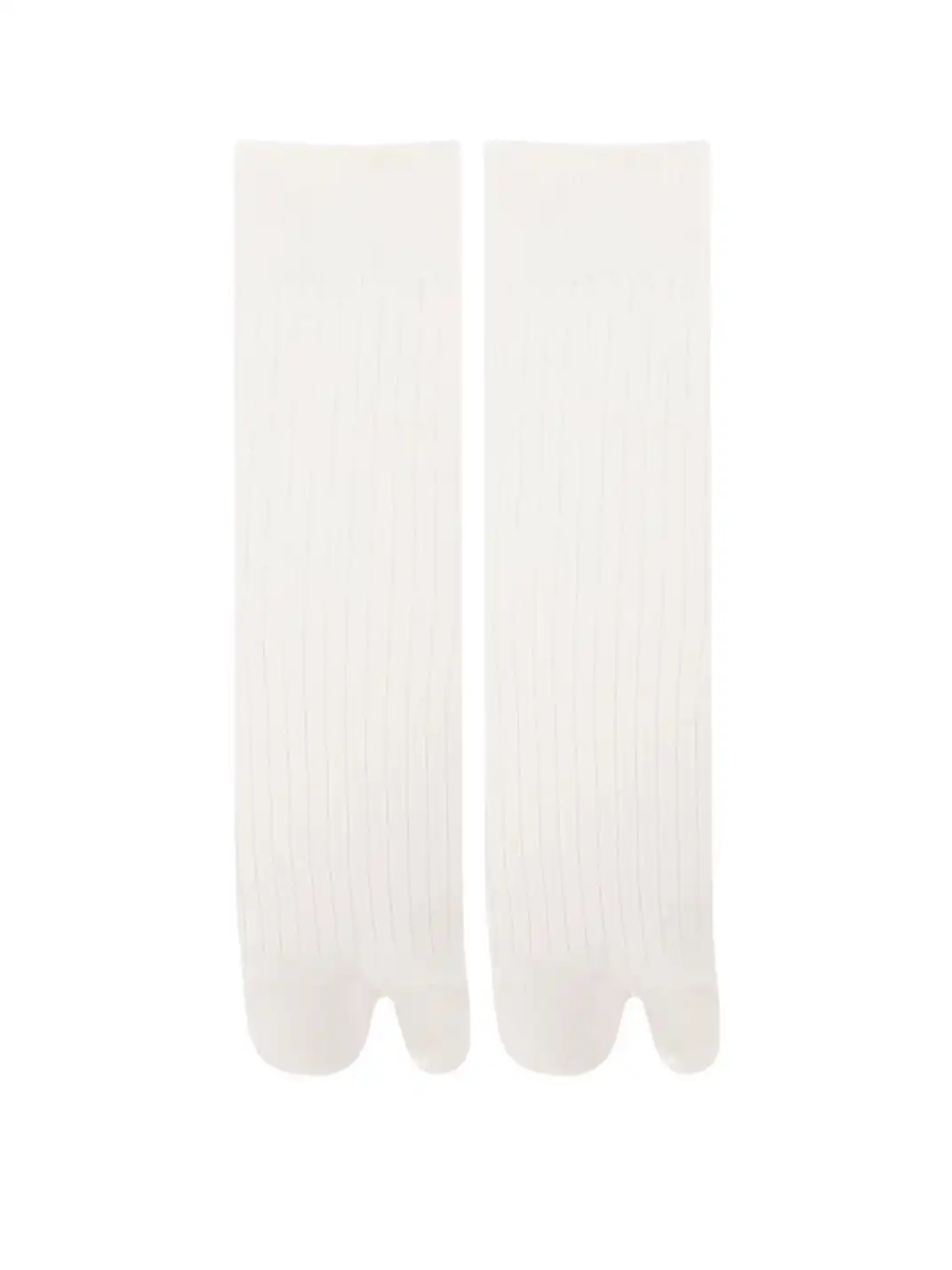 YANG MA | Slim-fit Two-toe Cotton Mid-calf Socks