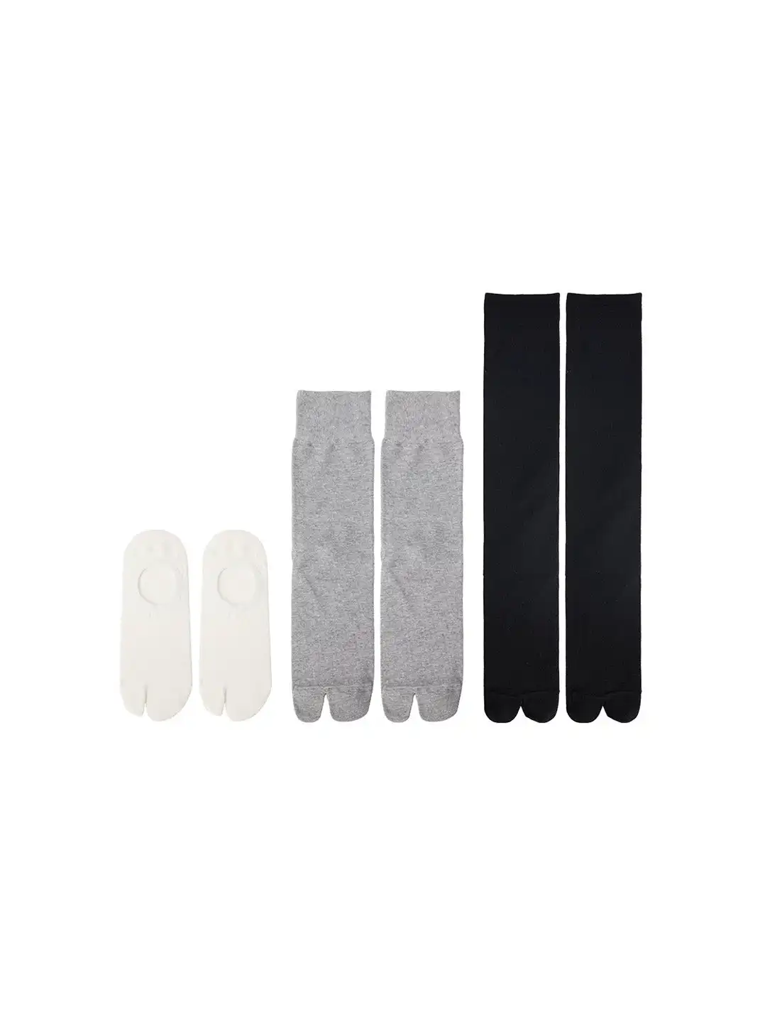 YANG MA | Split-toe Mid-calf Two-toe Long Socks
