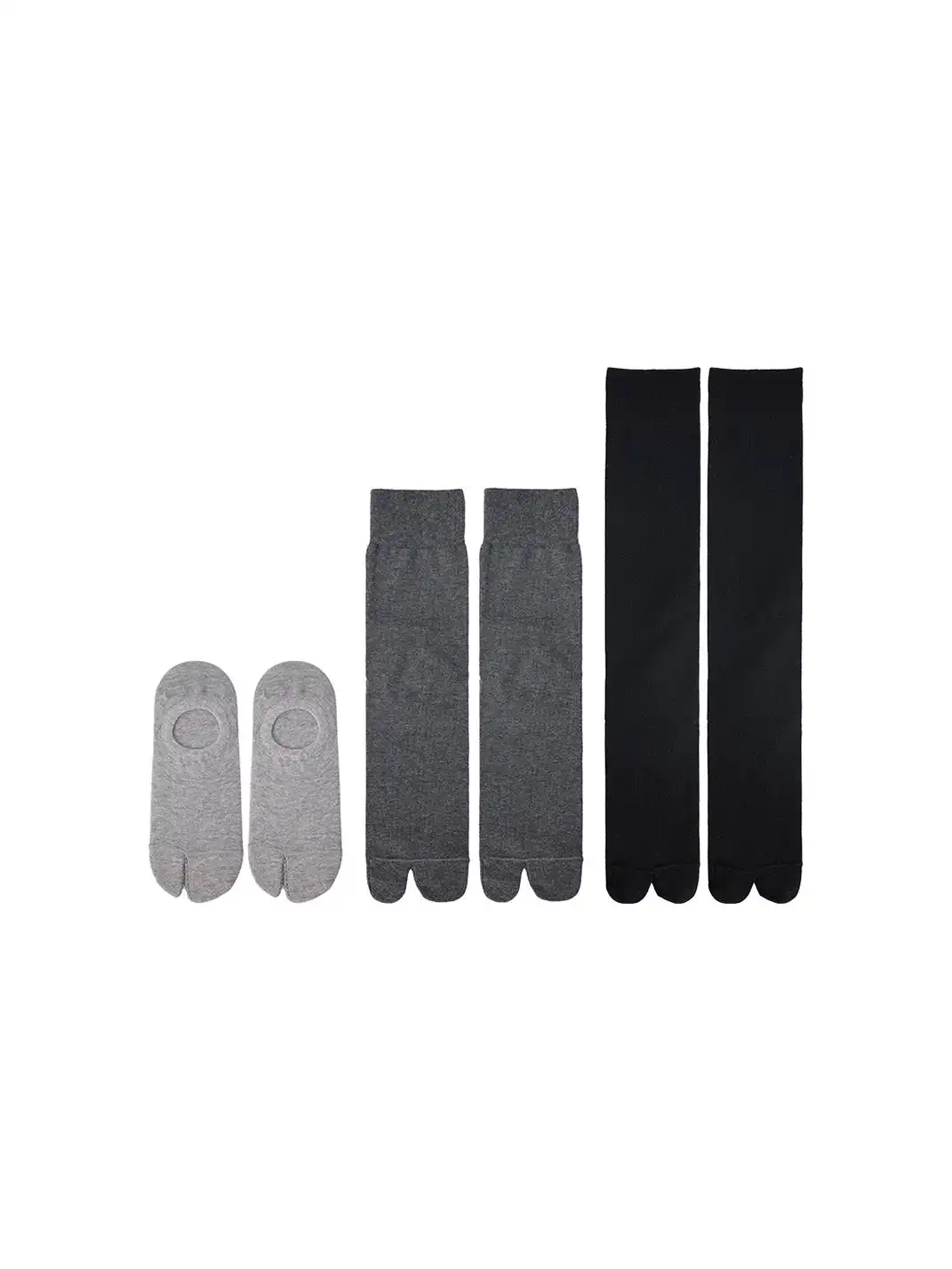 YANG MA | Split-toe Mid-calf Two-toe Long Socks