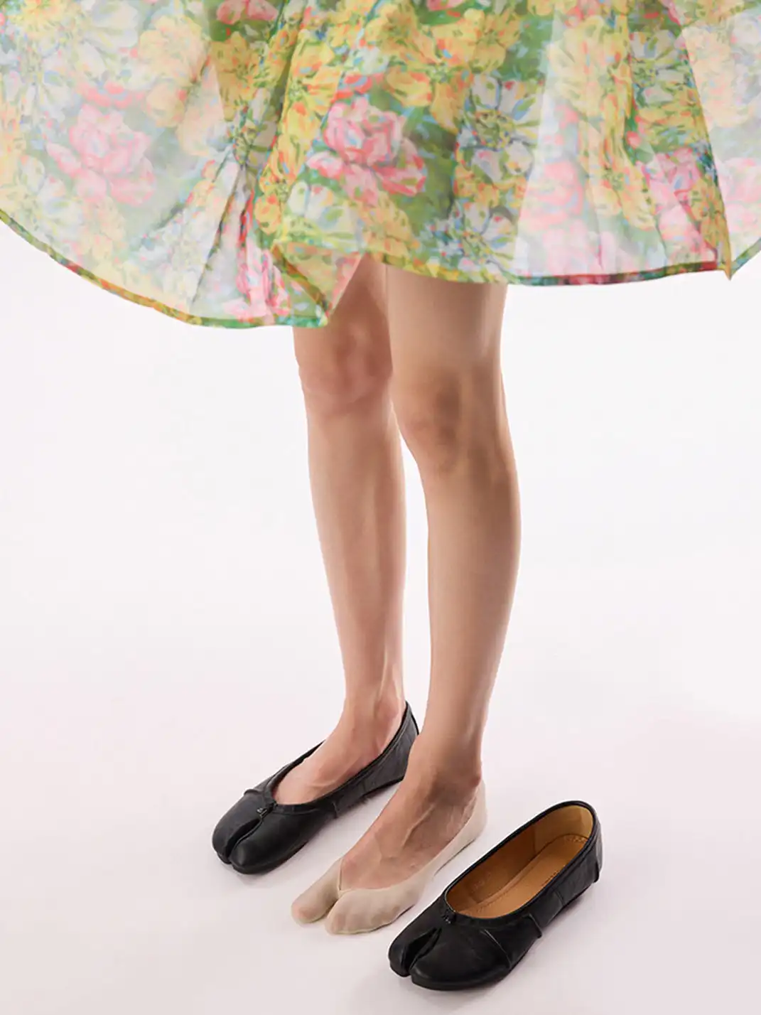 YANG MA | Cotton Split-toe Ankle Socks