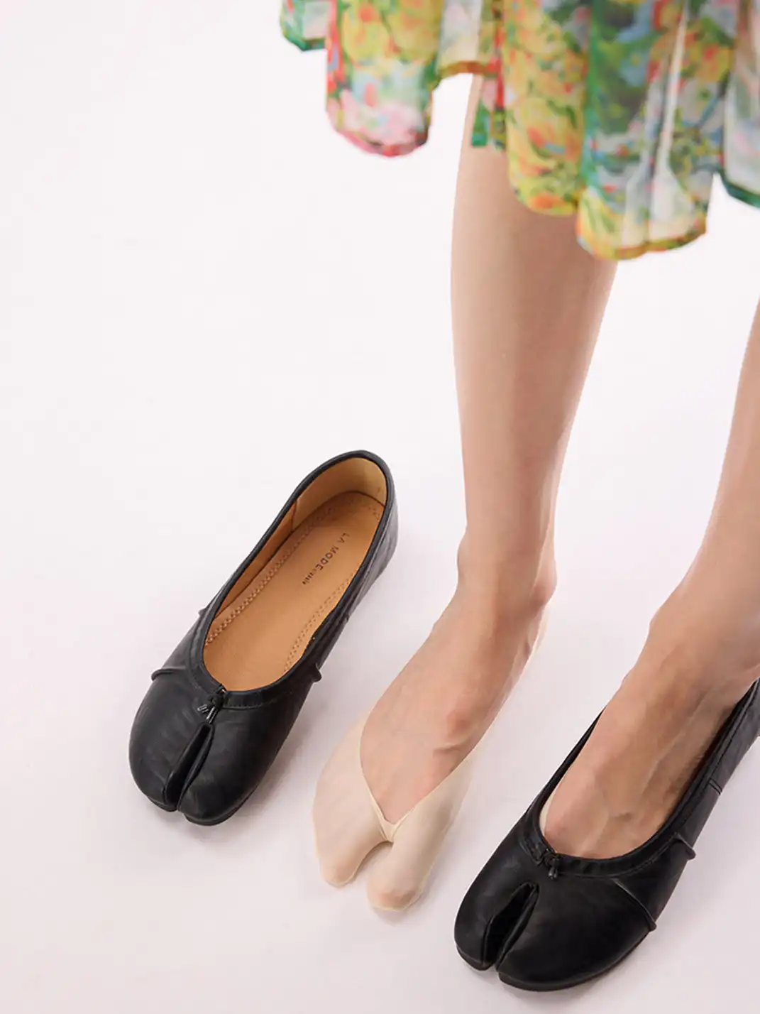 YANG MA | Cotton Split-toe Ankle Socks