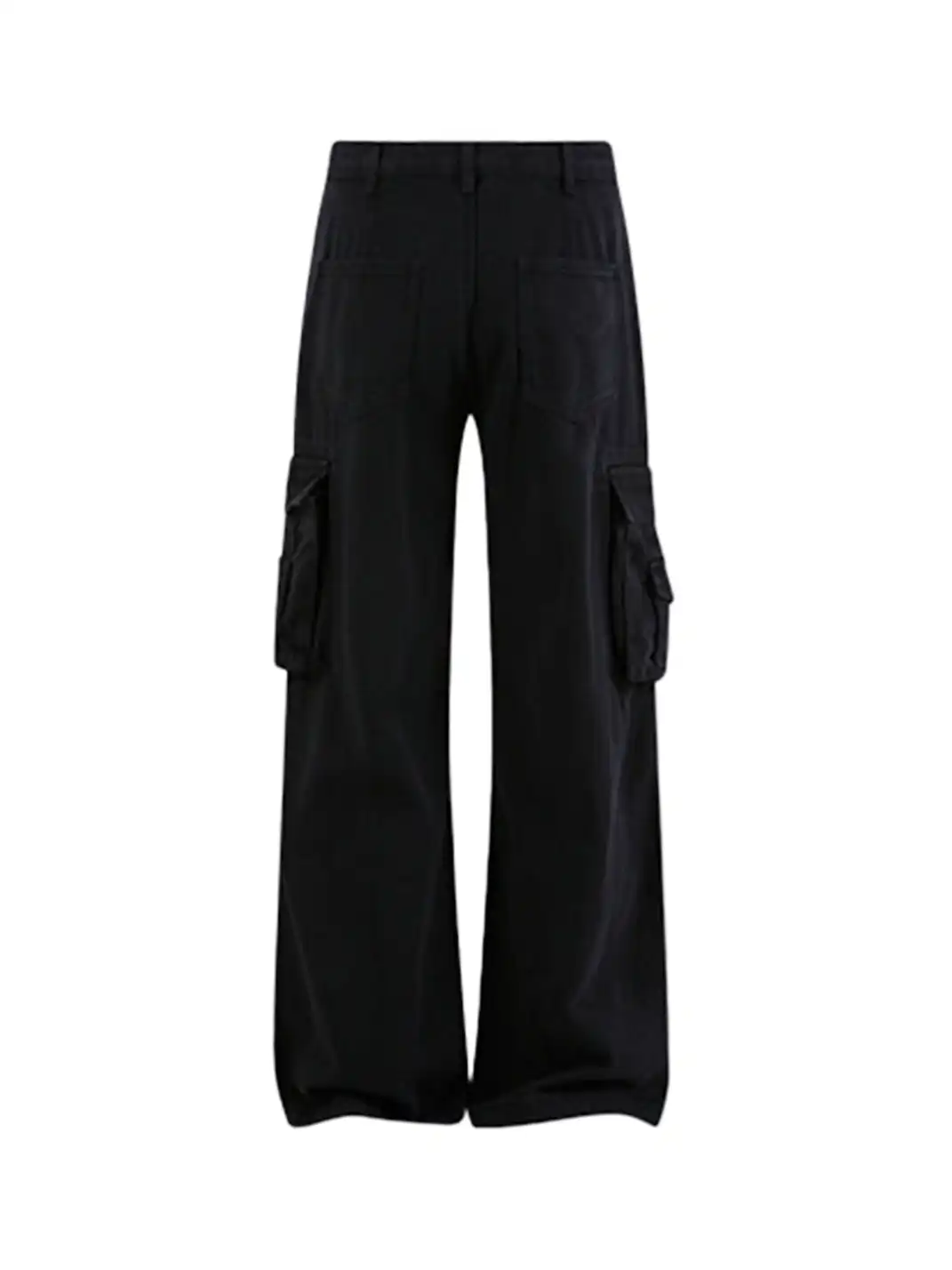 KREATE | Washed Screen Print Distressed Cargo Pants