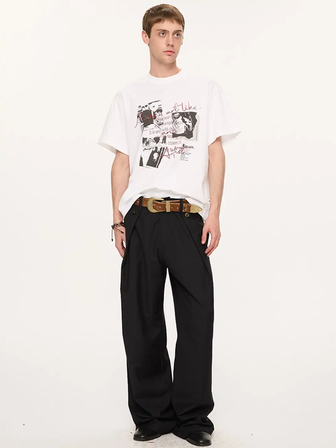 KREATE | Band Screen Print Cotton T-Shirt