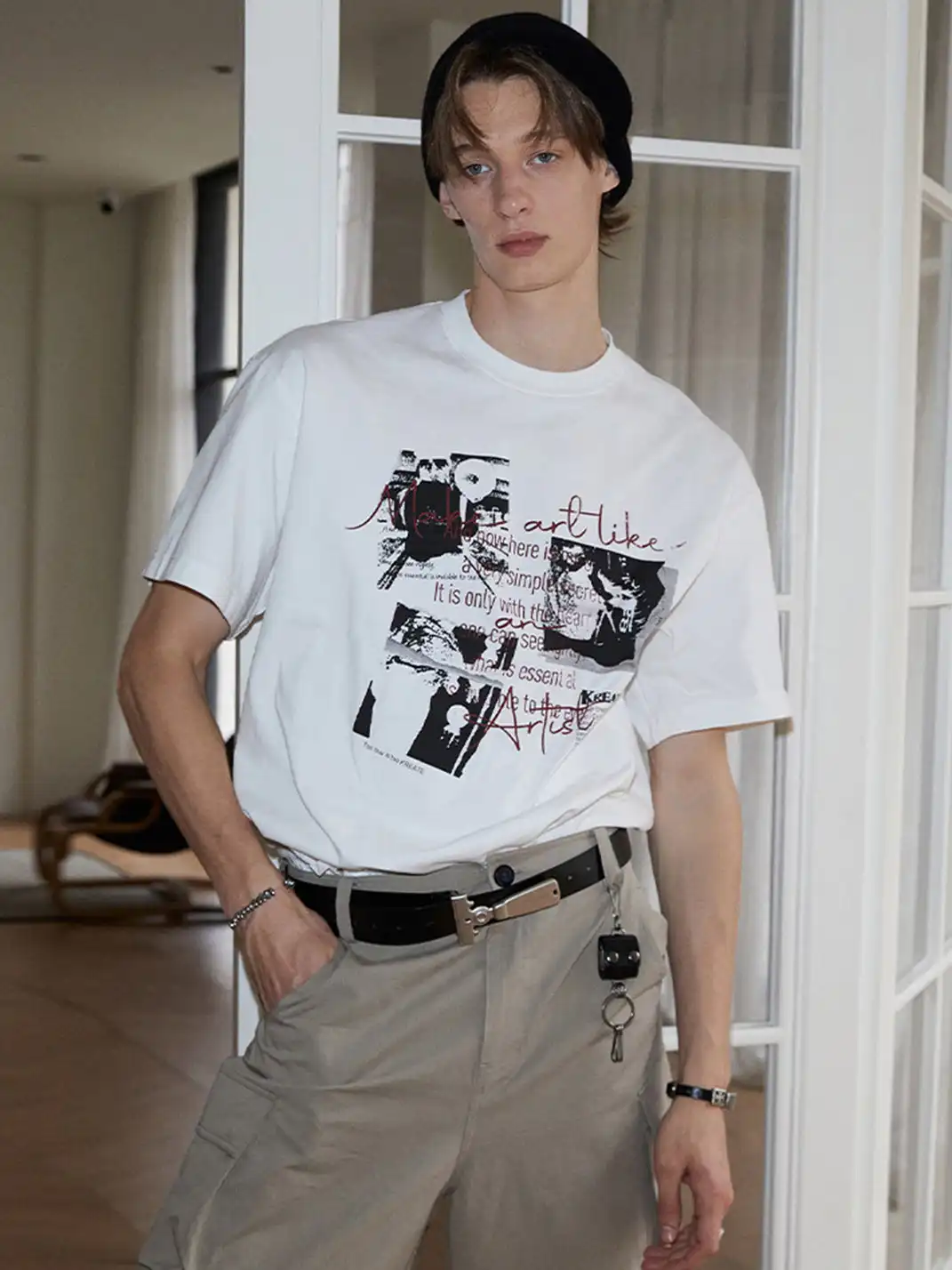 KREATE | Band Screen Print Cotton T-Shirt