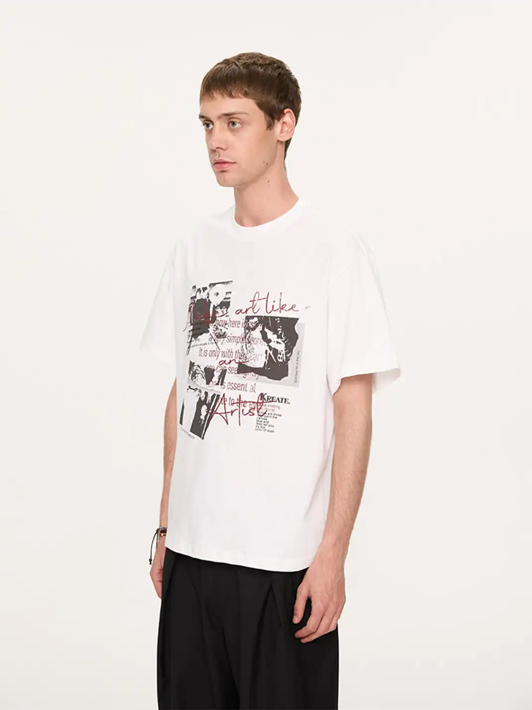 KREATE | Band Screen Print Cotton T-Shirt