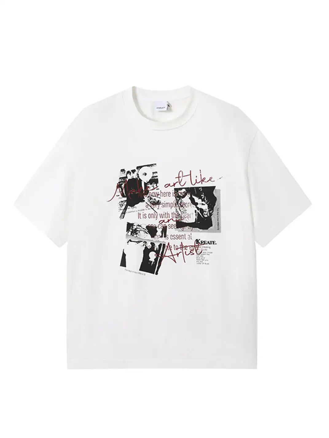 KREATE | Band Screen Print Cotton T-Shirt