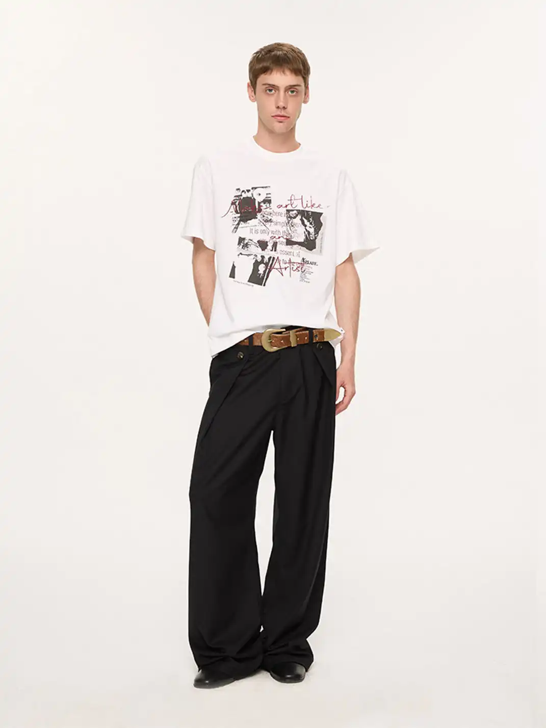KREATE | Band Screen Print Cotton T-Shirt