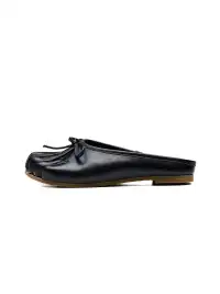 Littlegood | Vintage Closed Toe Split-Toe Flat Slippers