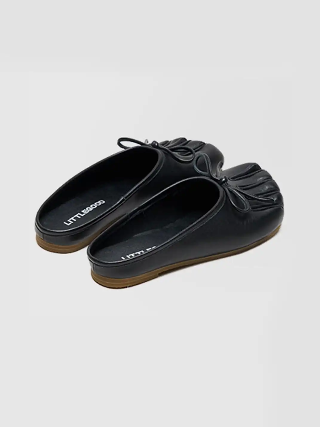 Littlegood | Vintage Closed Toe Split-Toe Flat Slippers