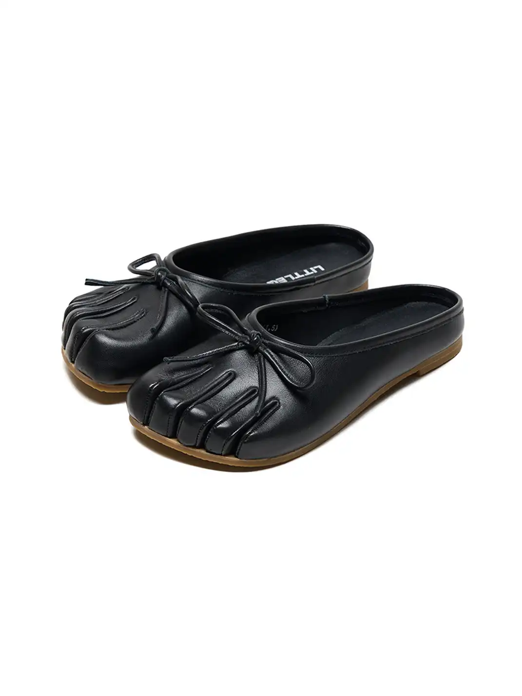 Littlegood | Vintage Closed Toe Split-Toe Flat Slippers