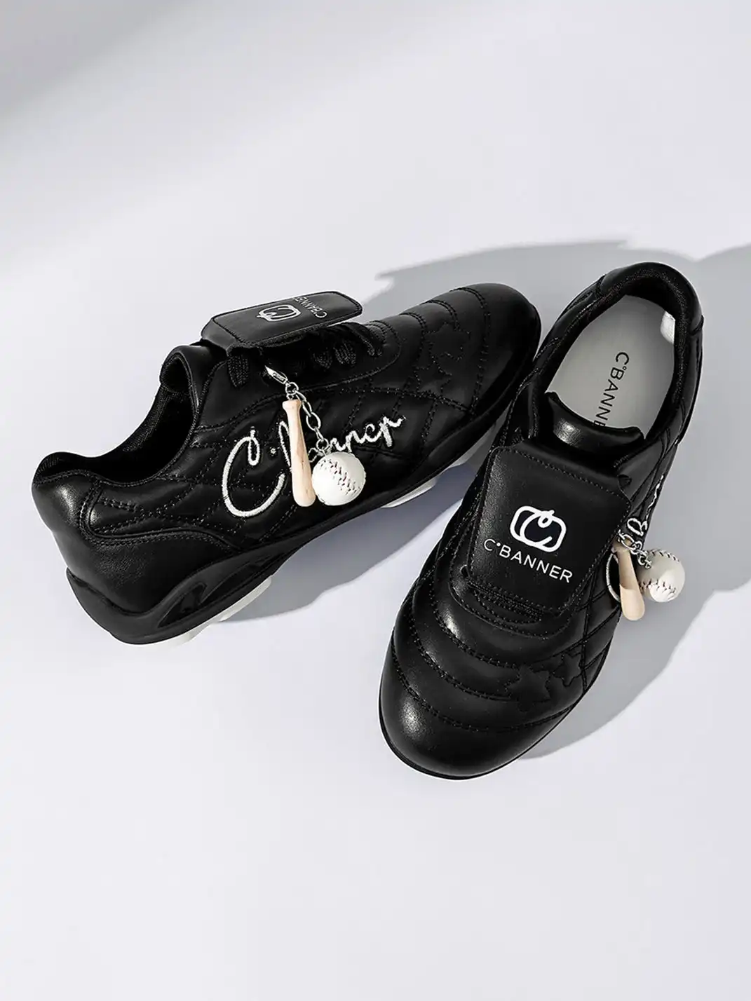 C.BANNER | Flip-Top Tongue Low-Top Sneakers