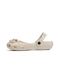 EBLAN | Mary Jane Style Breathable Slide Sandals-Beige