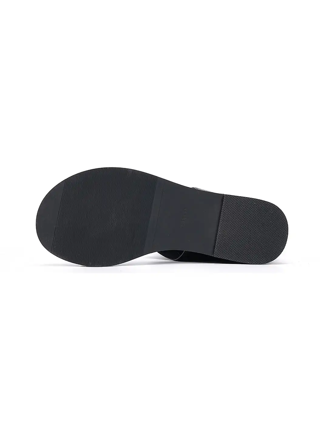 EBLAN | Leather Toe Loop Cuffed Boot Sandals