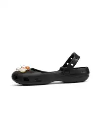 EBLAN | EBLAN | Mary Jane Style Breathable Slide Sandals-Black