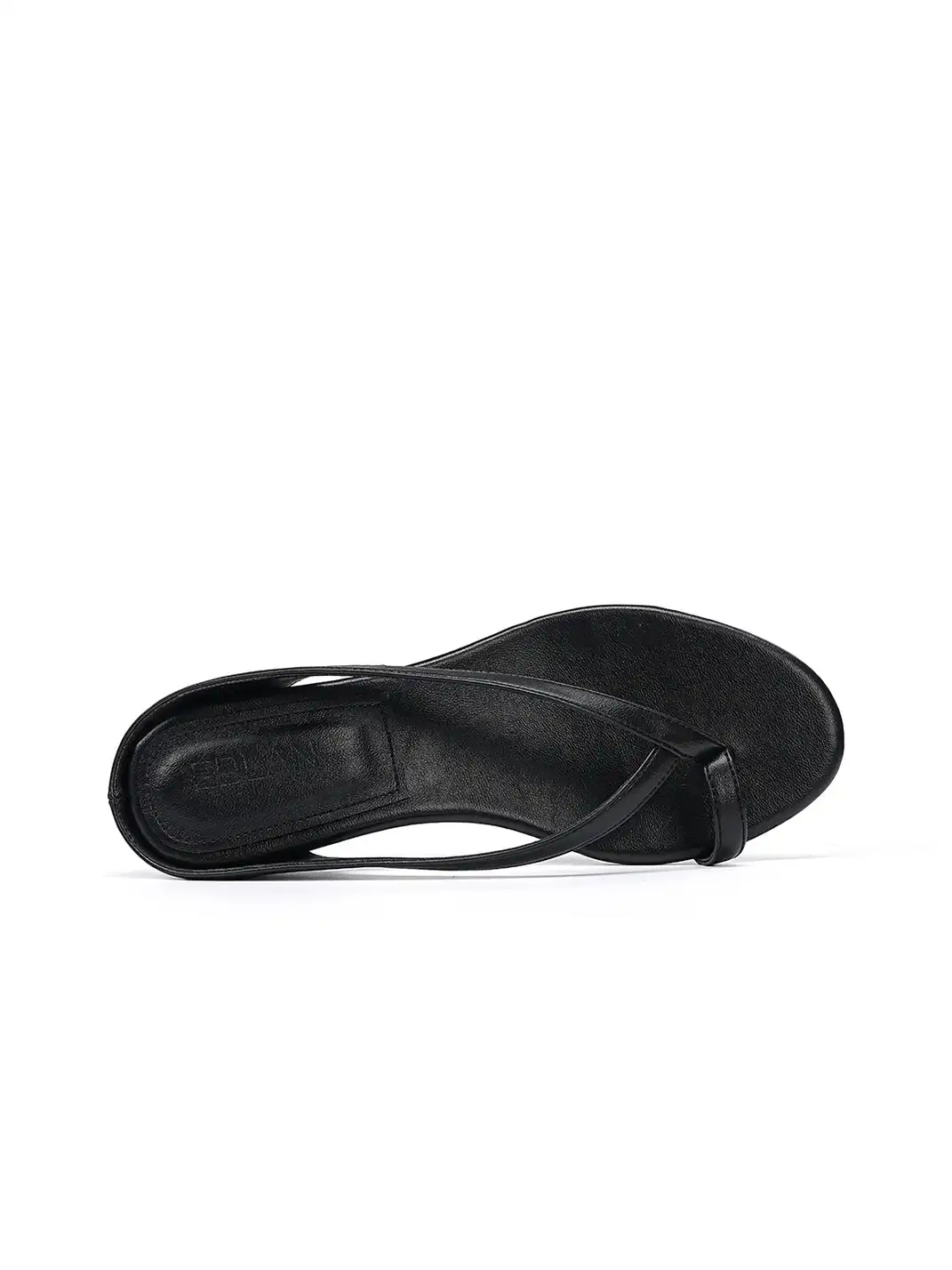 EBLAN | Toe Ring Wedge Flip-Flop Sandals
